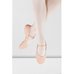 No-tie Leather Full Sole Ballet