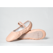 No-tie Leather Full Sole Ballet
