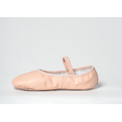 No-tie Leather Full Sole Ballet
