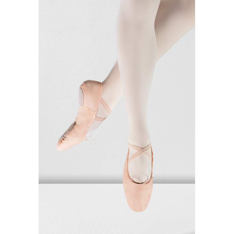Leather Tarpaulin Split Sole Ballet 
