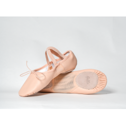 Leather Tarpaulin Split Sole Ballet 