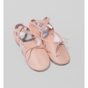 Leather Tarpaulin Split Sole Ballet 