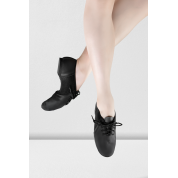 Leather Neoprene Lace-up Jazz