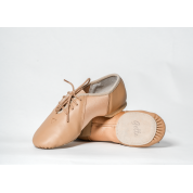 Leather Neoprene Lace-up Jazz