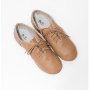 Leather Neoprene Lace-up Jazz